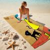 1pc C-Coraline (6) Beach Towel, Comfortable and Thick, and Swimming/Bath/Picnic/Camping Towel, Suitable for Seaside Beaches