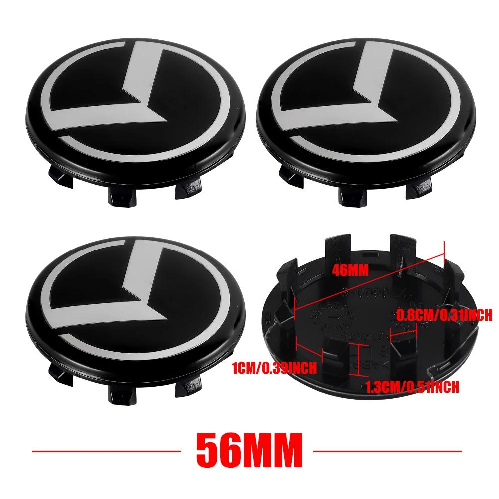 AANO1 56/65mm Car Wheel Center Hub Caps Stickers Badge Cover For Kia Sportage Morning Ceed Picanto Rio Niro Stonic Optima Forte K K5