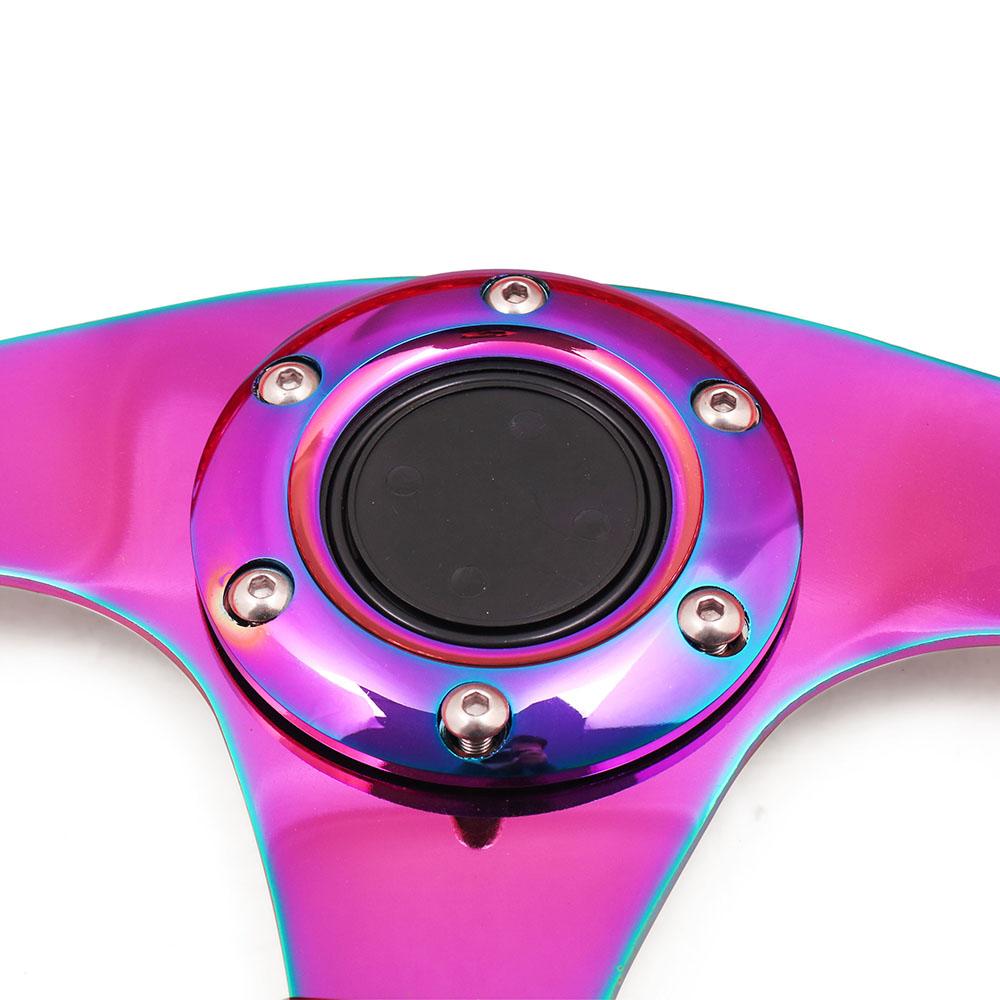 Buy 12.5inch 320MM Acrylic Steering Wheel & Horn Button 6 Holes