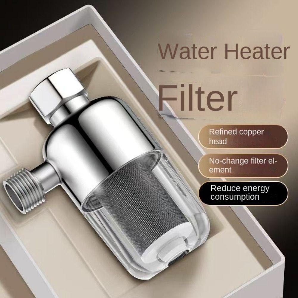 Stainless Steel Pre Water Filter Transparent Spray Head Universal Water Purifier  Washing Machine