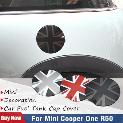 Brand New Plastic Car Fuel Tank Cap Cover StickerFor Mini Cooper One Hatchback R50 1.5T Car-Styling