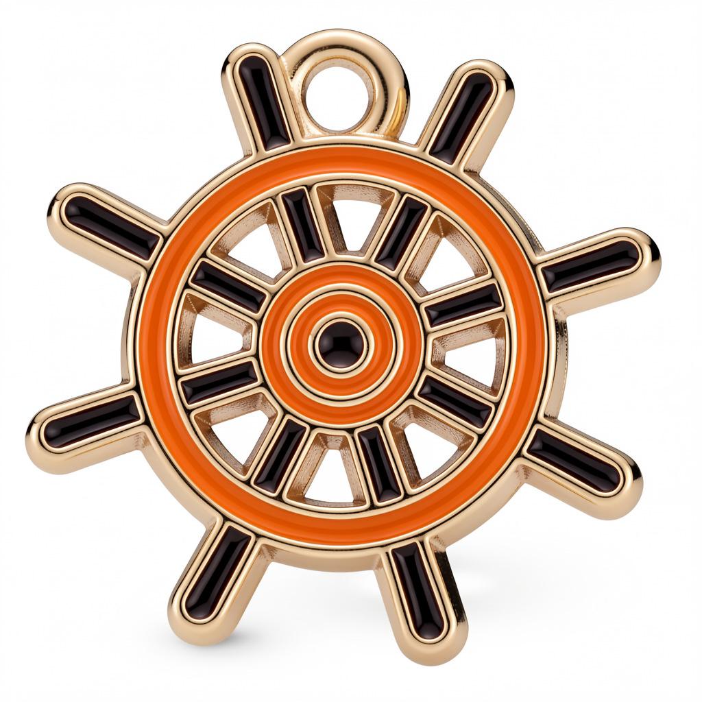 Pirate Series Enamel Cartoon Charms for DIY Bracelets, Necklaces, and Keychains