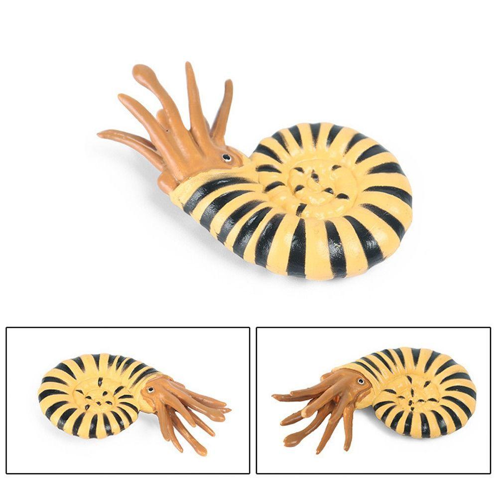 

Наутилус Фигурка морского животного Доисторическая фигурка трилобита Бакулиты Фигурки морских обитателей Детские игрушки Style 11