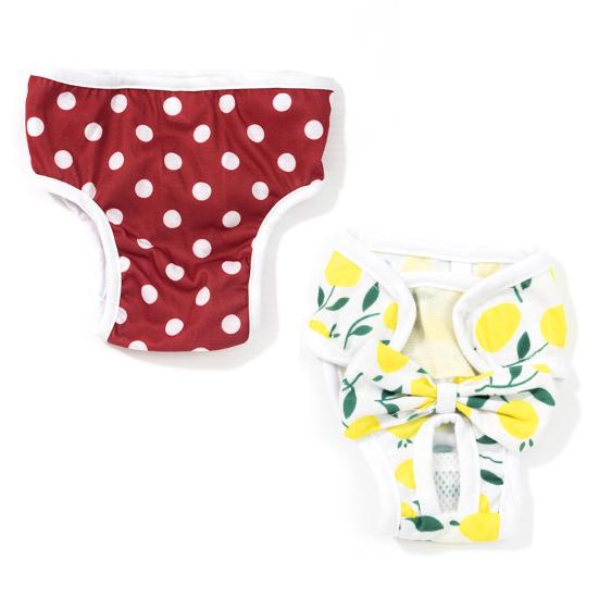 Pet Menstrual Pants Reusable Dog Diaper Comfortable Leak-Proof Comfortable Pet Physiological Pants Pet Supplies