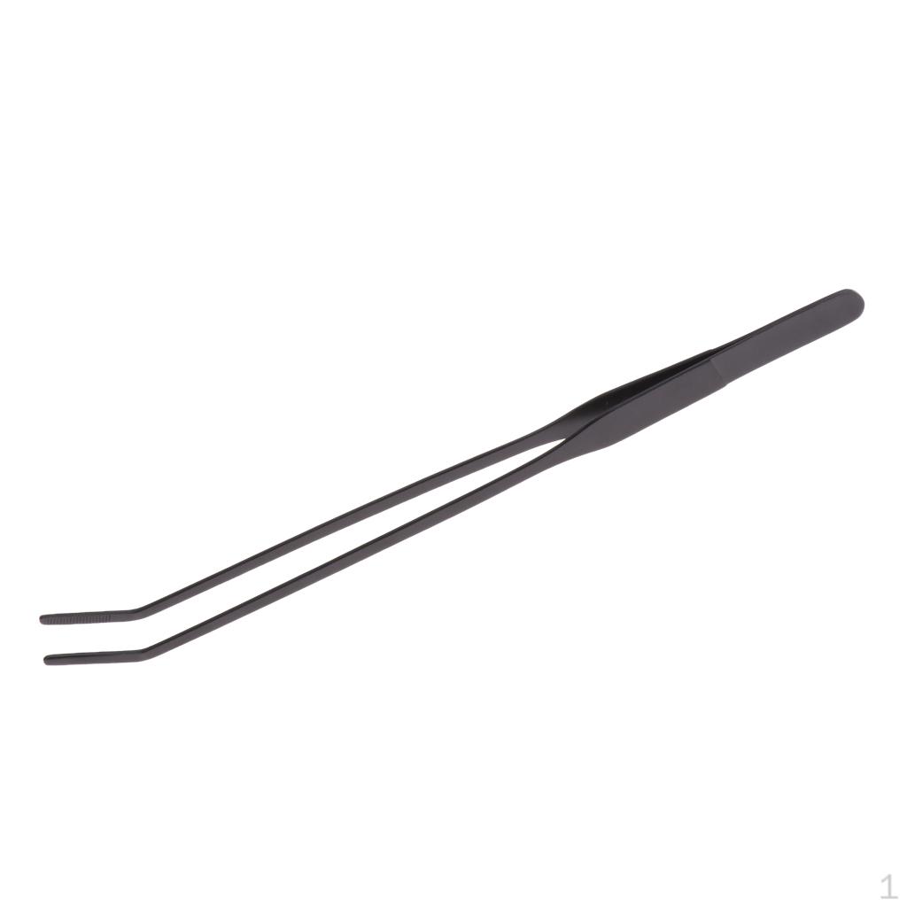 

Aquarium Fish Water Grass Aquatic Landscape Trimming Tool Kit Curved Tweezer