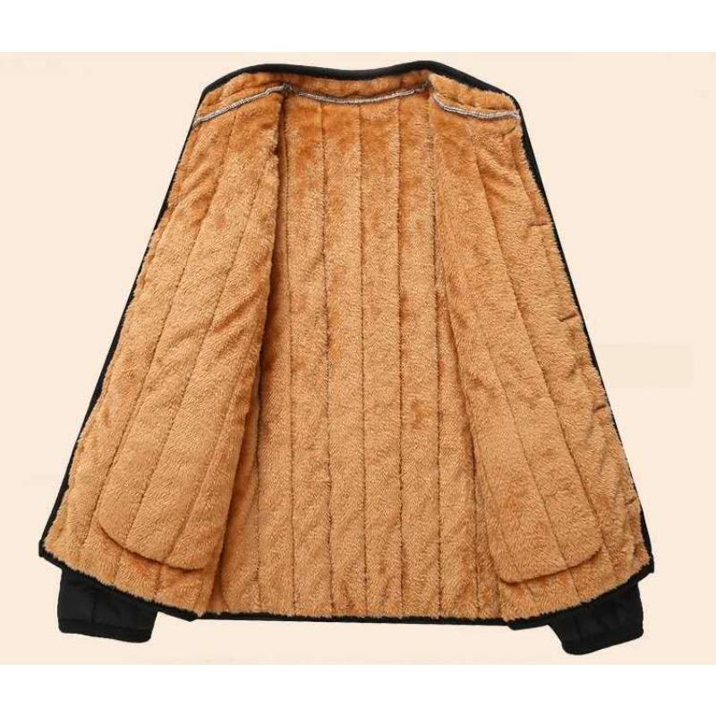 Winter Warm Cotton-padded Clothes, Pile Up Thick Non-fleece Large Cotton-padded Clothes