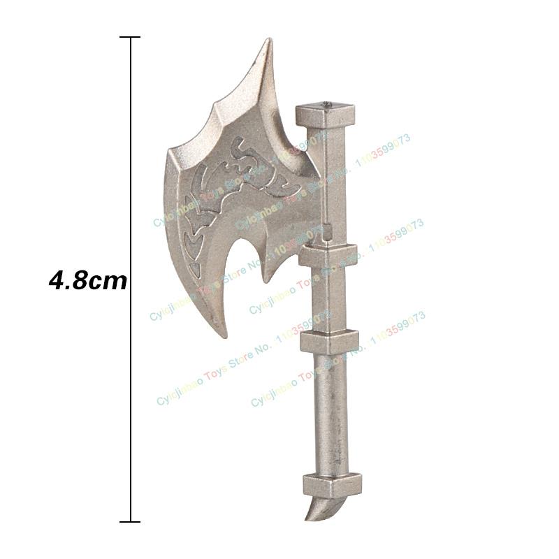 Medieval Military Cavalry Figures Building Blocks Accessories Sword Shield Knight Weapons Toys for Kids PJT049