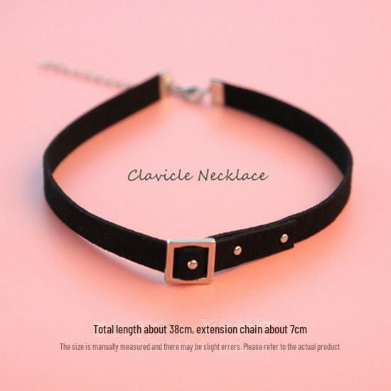 Black Lace Fairy Choker: Japanese & Korean Style Necklace