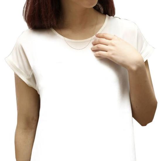 18k Gold Necklace with Screw 50cm Chain,