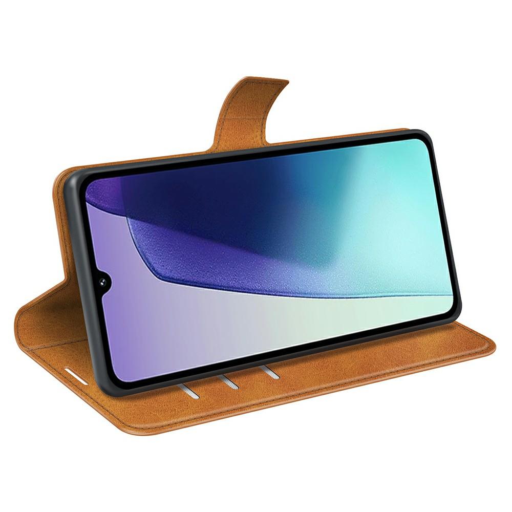 Für Xiaomi Poco C75 4G/Redmi 14R 5G/14C 4G Ständer Hülle Kratzfest Kalbsleder Textur Leder Handyhülle