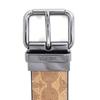 Coach Reversible Belt in Tan and CY922 QBRMO Men's Charcoal, [Used]
