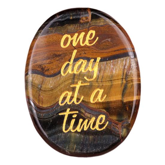 Natural Crystal Palm Stone for Meditation Relaxation Pocket Size Soothing Therapy Stone Personalized Gift for Any Occasion