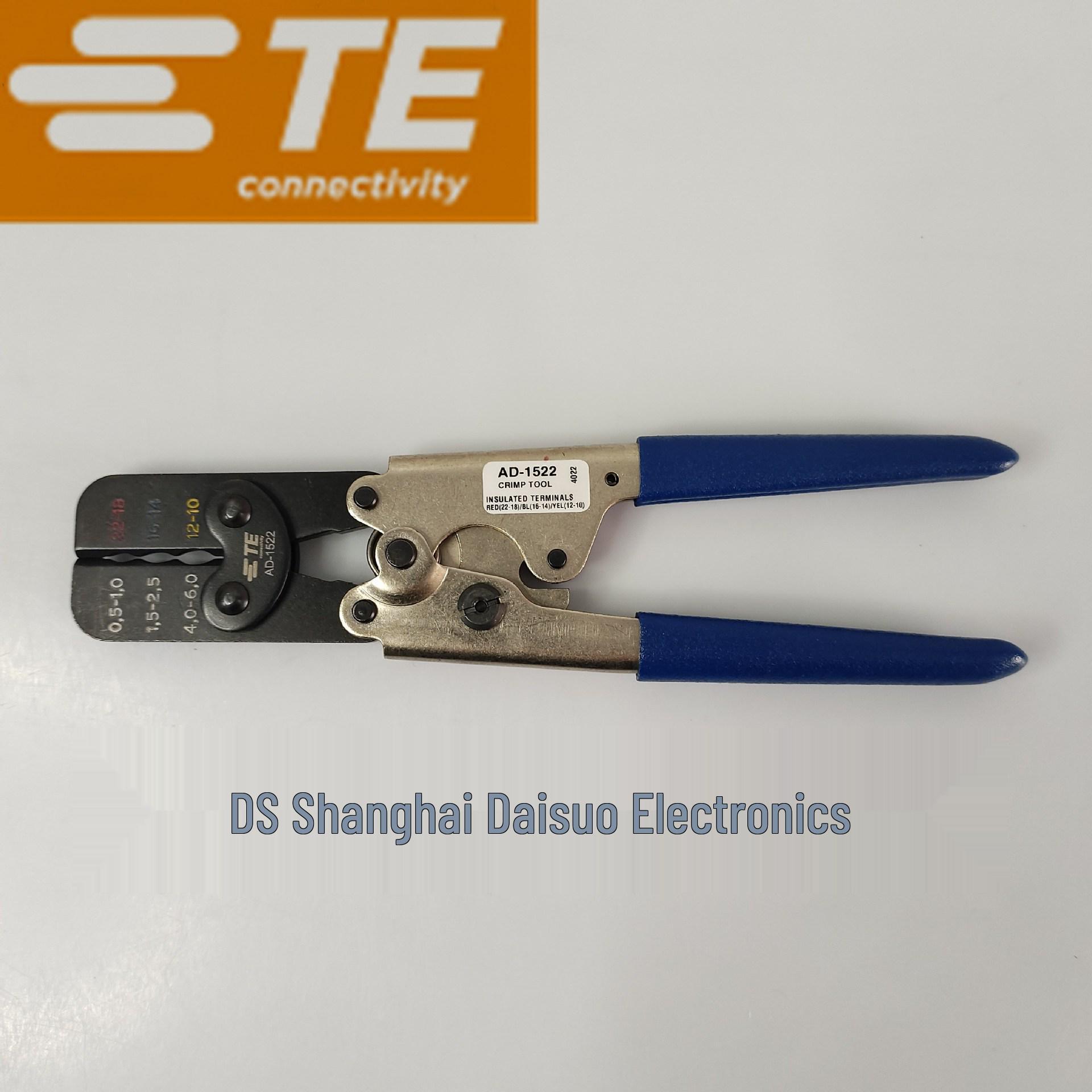 TE Connectivity Tyco AD-1522-1 Original Crimping Pliers 22-10 AWG