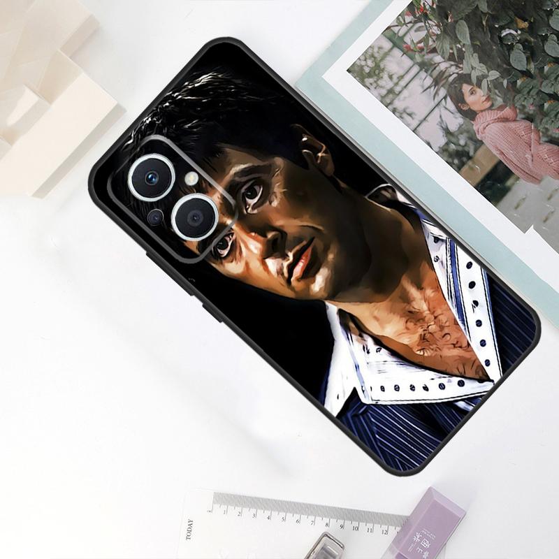 Al Pacino Scarface Case For OPPO Reno 11F 4Z 5Z 8T 10 Pro 4 6 7 8 5 Lite OPPO Find X6 Pro X2 X3 X5 Lite Cover