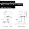 Graffiti Smart WiFi Curtain Switch with Remote Timer & Alexa Compatibility