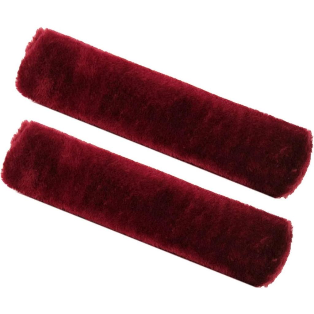 Safety Belt Cover Shoulder Strap Soft Plush 2-piece Set