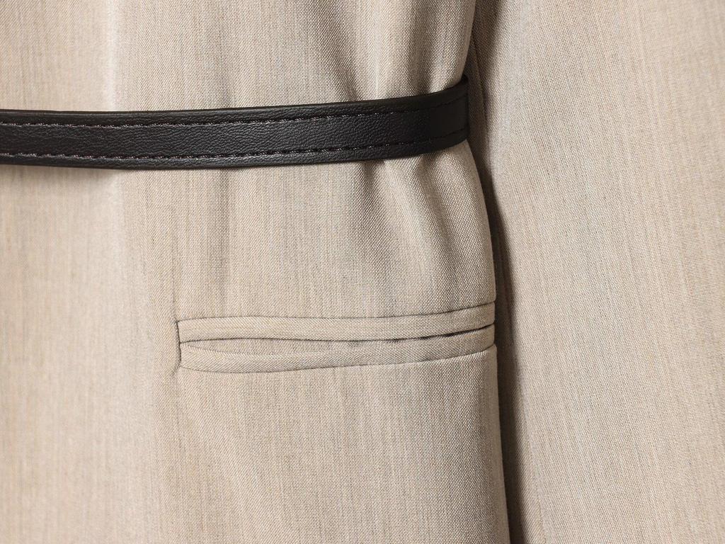 2026 Spring Collection: European & American Versatile Belted Casual Suit