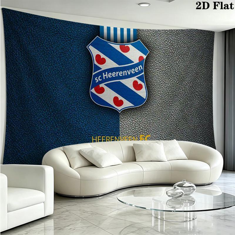 Heerenveen Wall Tapestry Aesthetic Wall Hanging Printed Fabric Blanket Decorative Tapestries for Bedroom Living Room Home Decor