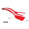 1Pc 2 In 1 Nylon Grip Flip Tongs Egg Spatula Tongs Steak Spatula Tongs Clamp Pancake Fried Turners Kitchen Accessories