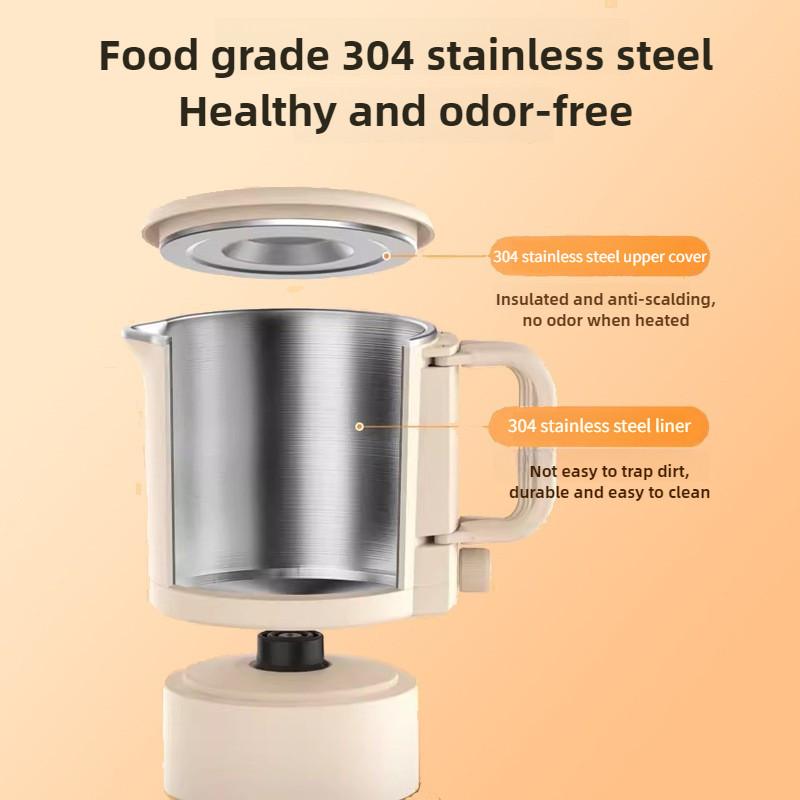 600W Taşınabilir Çok Fonksiyonlu Katlanabilir Kettle Açık Hava Seyahat Elektrotermal Bardak Yurt Hanede Anında Noodle Tenceresi