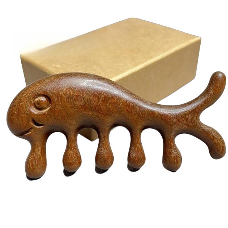 Boutique Multifunctional Gua Sha Beauty Board Massage Comb for Head and Facial Therapy