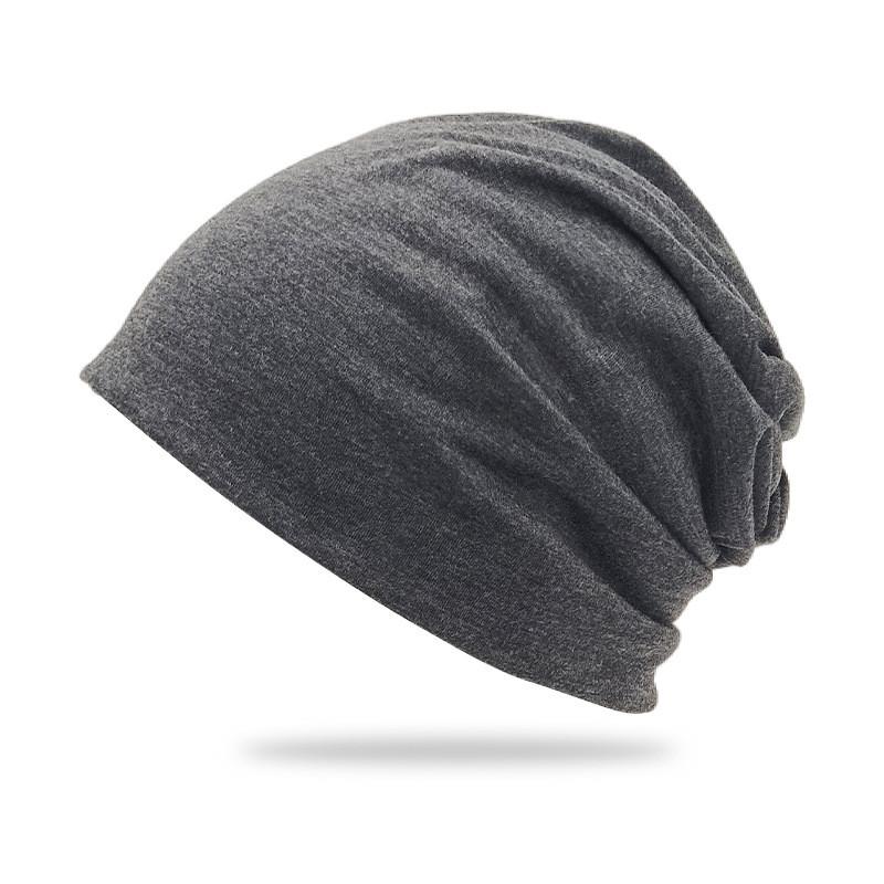 Solid Trendy Color Oversized Knitted Hat Unisex Fashion Breathable Warm Features