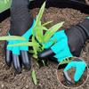 Garden Gloves with Claws for Digging and Planting - Pair, Puncture-Proof Latex Gardening Gloves,Suitable for Flower and Vegetable Gardening