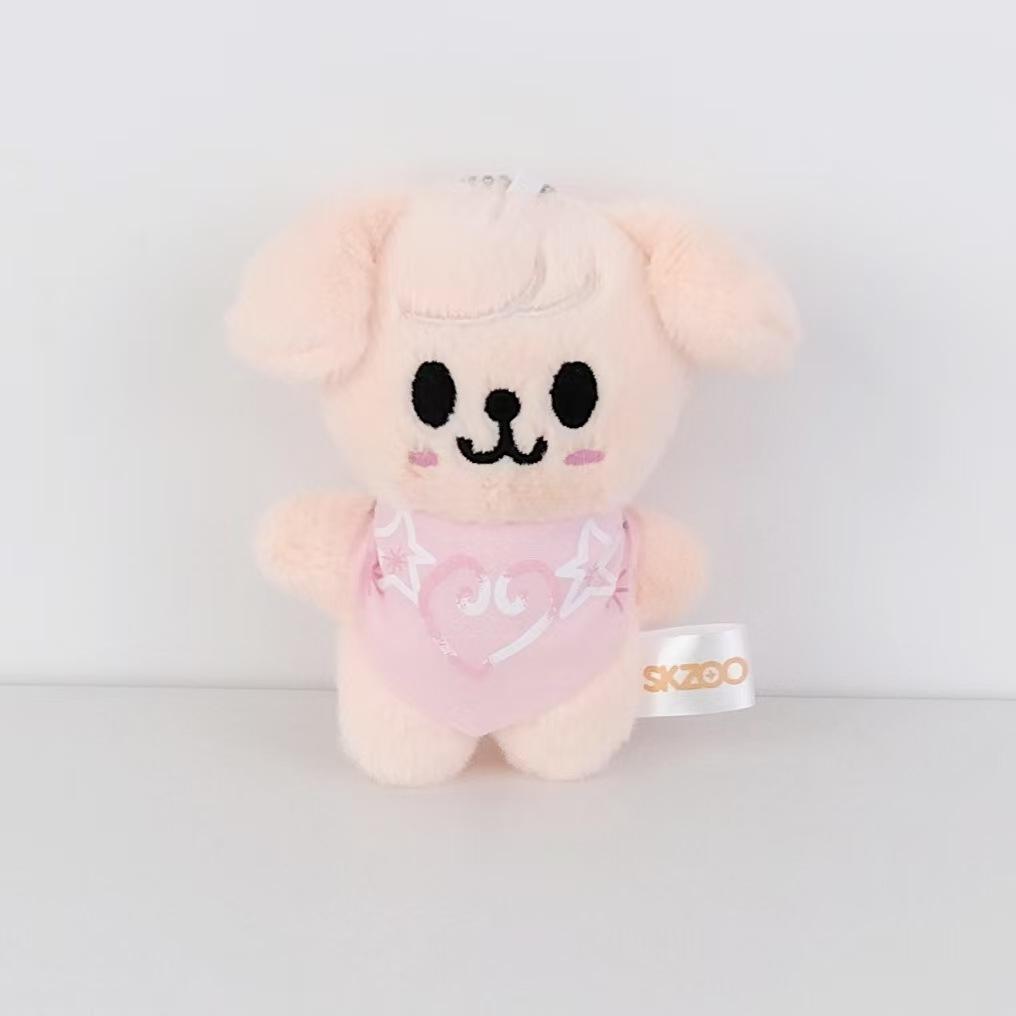 10CM Stray Kids Plush Children's Toy Keychain Water Scarf Doll Animal Bag Pendant Pendant Children's Toy Gift