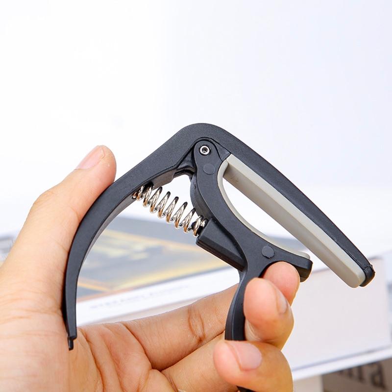 Moving Capo Sliding Capo Adjustable Capo for Tuning Tone of String Instruments Universal for Electric Acoustic Guitar