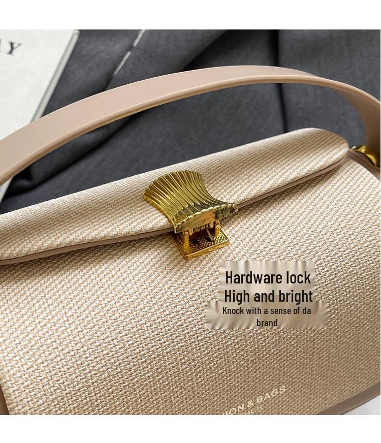 Women's Color Block Handbag - Versatile Crossbody and Shoulder Bag