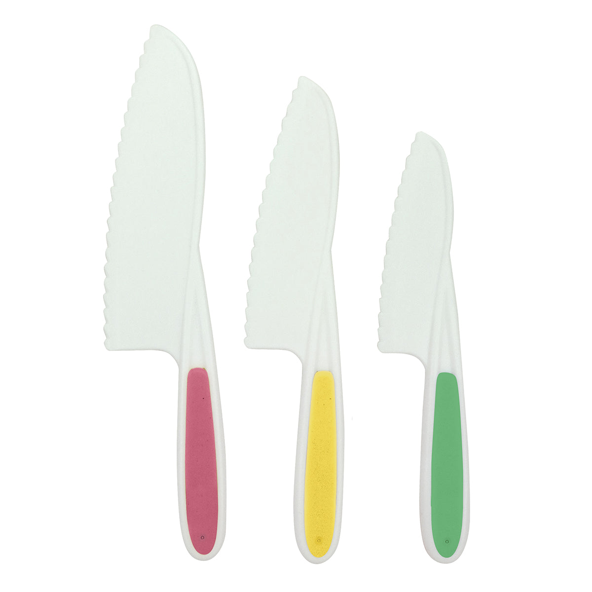 

3 couteaux de cuisine pour enfants Fackelmann Mini Monster ref. 44898