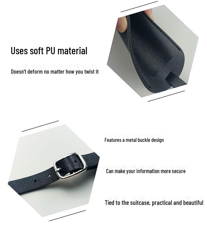 Travel Luggage Identifier Tag - Anti-Lost Suitcase Decoration & Business Label Tag