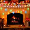Xiaomi 1pc LED Moon & 3 Star Dreamy and Romantic LED Fairy Ramadan String Lights Battery Operated For Bedroom Living Room Wedding Decor
