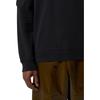 Stone Island FW25 Autumn Winter Logo Crew Neck Long Sleeve Sweatshirt Men sweatshirt Black K2S156100008S0A20-V0029