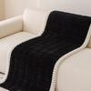 Sofa Cushion Cover Thickened Plush Couch Covers Pet Friendly Soft Slipcover Protector for Living Room Bedroom