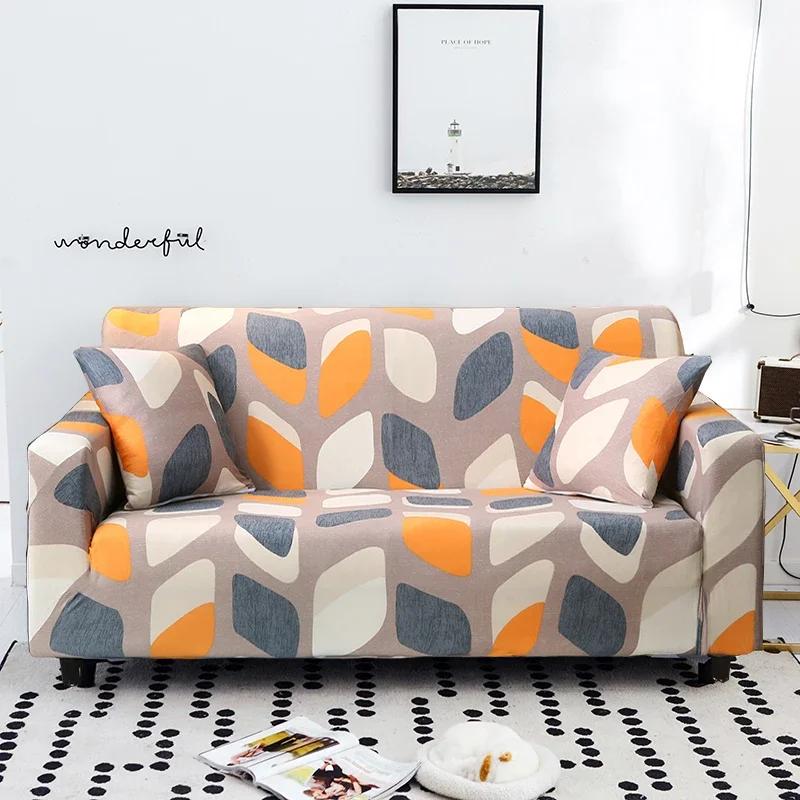 1/2/3/4 Seater Elastic Stretch Modern Sofa Covers for Living Room Sofa Couch Slipcovers Sectional Sofa Covers Housse De Canap