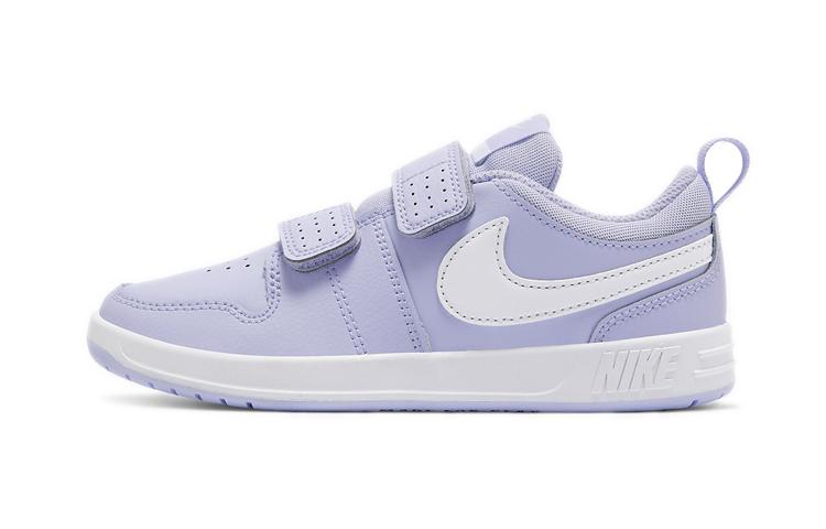 

Nike Pico 5 Cushioning Low top Kids Lifestyle Shoes White Purple Children Aged 3 7 Years Old AR4161-500 28