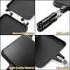 Sandwich Maker, Grilled Sandwich Toaster for Small Bread Pancake, Double Sided Non-Stick Frying Pan,