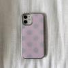 Polka Dots Ins Korean Sweet Phone Case for iPhone 17 16e 16 15 14 13 12 11 Air Pro Max X XR 8 Plus Luxury Clear Soft Back Cover