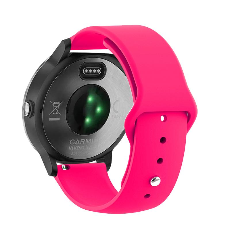 Silicone Venu2 Strap For Garmin Vivoactive 3 4 Band Watch Venu 2 SQ Forerunner 645 Wristband Bracelet Garmin Forerunner 245