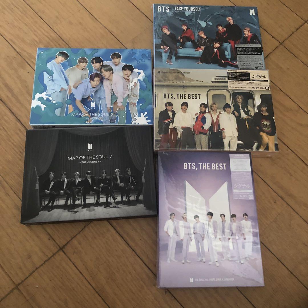 

[USED] BTS 5-album set