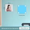 High-Definition Full Body Wall-Mounted Self-Adhesive Acrylic Dressing Mirror