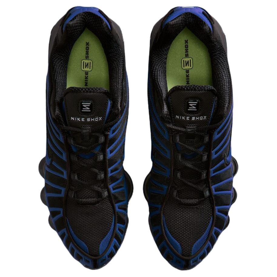 Nike Shox TL Series Running Shoes Unisex Black Blue Sneakers IH1338-002