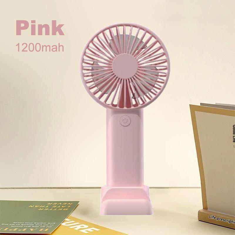 

2025 Горячая Распродажа Мини Ручной Вентилятор USB Портативный Вентилятор Вентилятор для Рабочего Стола Общежития Бесшумный розовый