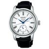 PRESAGE Craft Series 100 Meters Waterproof Automatic Cowhide Strap 40.2mm Men's Watch White Dial SART009