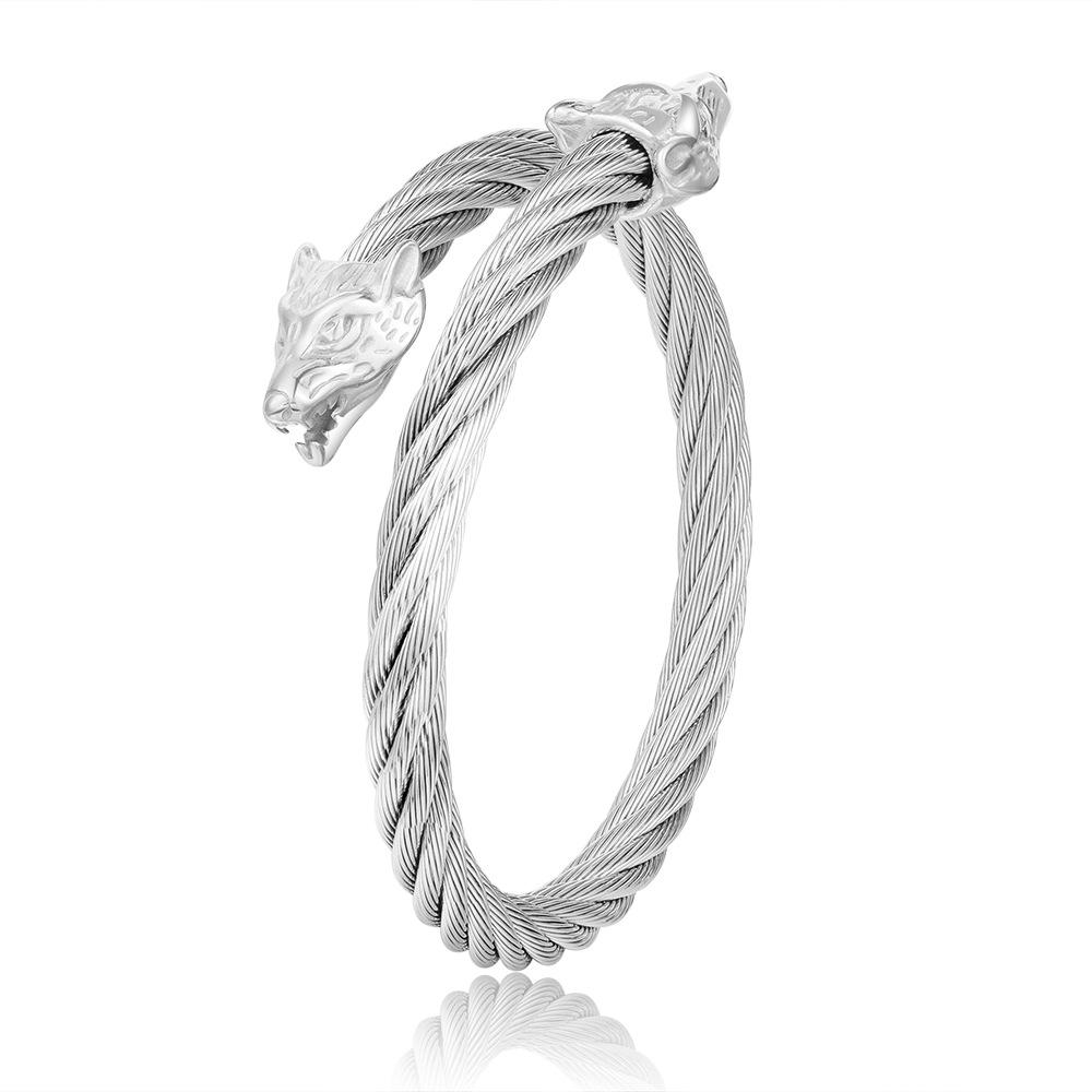 JYL TS Bracelet  Couple C-shaped Open Design Unites Style & Bond