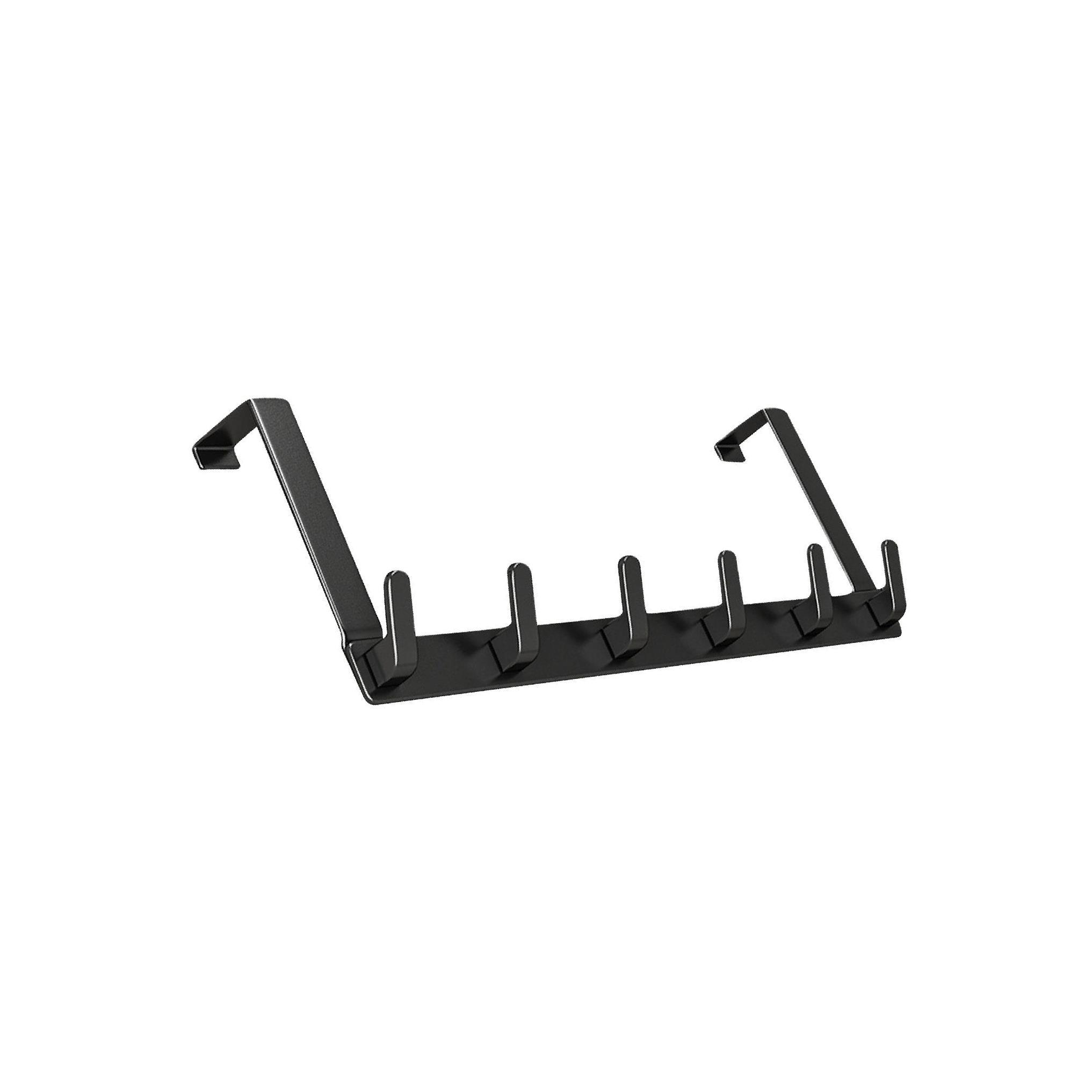 

Over door Coat Rack Scratch Resistance Anti Slip for Bedroom Office Wall