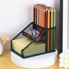 Space-saving Pen Holder Metal Stationery Organizer New Desk Organization  for Desktop Stationery