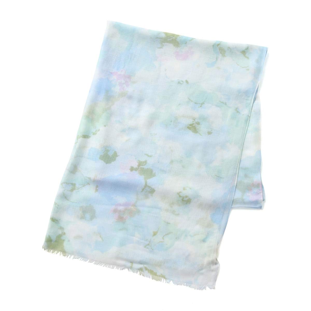 

Cloud Flower Print Stole for Women GIN11010 Blue Sub F [ROPE PICNIC] (45)