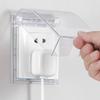 86 Type Wall Socket Waterproof Case Transparent Switch Cover Household Electrical Outlet Protection Accessories